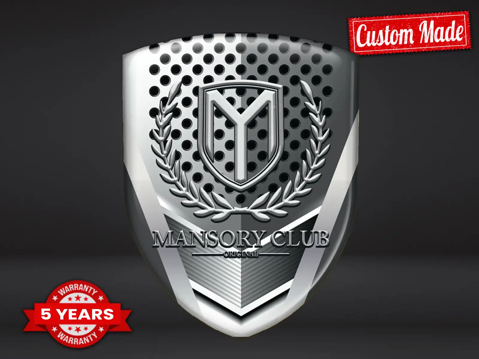 Mansory Pegatinas Vehículo Durables Alta Calidad Profesional